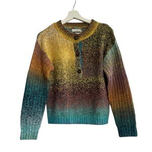 Ramy Brook Multicolor Knit Sweater Boho Size XS
